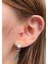 Ares Collection Cerrahi Çelik Zirkon Taşlı Tragus Rook Forward  Lobe Helix Kıkırdak  Uyumlu Halka Piercing Küpe 1