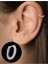 Cerrahi Çelik Tam Tur Taşlı Tragus Helix Rook Conch Uyumlu Piercing 1