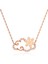Bulut Kar Tanesi Rose Gümüş Kolye 1