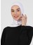 Hijab Spor Bone - Beyaz - Ecardin 1