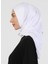 Hijab Spor Bone - Beyaz - Ecardin 3