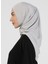 Scarfs Hijab - Açık Gri - Ecardin 3