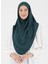 Mikro Krep Türban Şal - Zümrüt - Ecardin 2