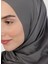 Scarfs Hijab - 27 Koyu Gri - Ecardin 4