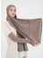 Pro Scarfs Sport 2`li Şal Kolluk Set - Koyu Vizon - Ecardin 2