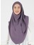 Mikro Krep Türban Şal - Lavanta - Ecardin 2