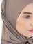 Hijab Spor Bone - Koyu Vizon - Ecardin 4
