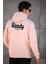 Ready Nakışlı Sweatshirt Regular Fit-Pembe 1