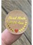 Sticker Kraft Gold Yaldızlı- Handmade With Love- 50 Adet 2 5 cm 3