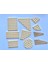 Orijinal Parçalar - Karma - Plate Tan 6 x 8 4 x 8 4 x 6 (10 Parça) 1