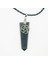 Pentagram Sembollü Şungit Kolye 2