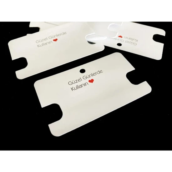 Kuşe Özel Kesim Bileklik Kartı (10X6CM) 25 Adet - Güzel Günlerde Kullanın Kuşe Özel Kesim Bileklik Kartı (10X6CM) 25 Adet - Güzel Günlerde Kullanın
