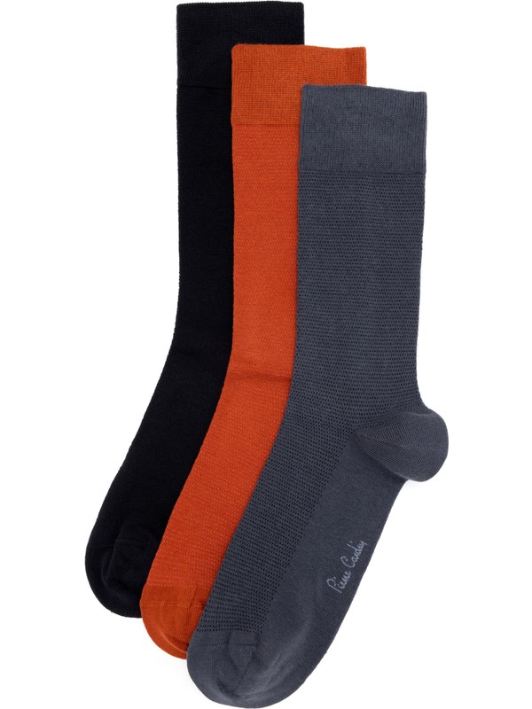 Pierre Cardin Erkek Renkli 3'lü Çorap 50268476-VR031