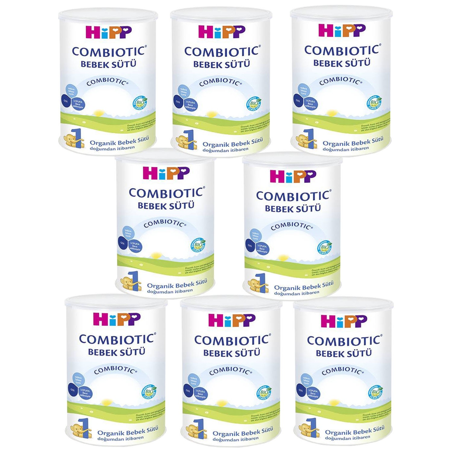 Hipp 1 Organik Combiotic Bebek Sütü 350 gr 8�li Fiyatı