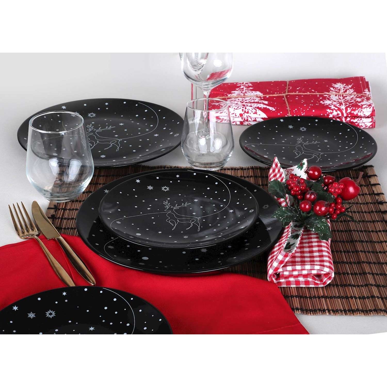 Keramika Winter Night Pasta Takımı 12 Parça 6 Kişilik Fiyatı