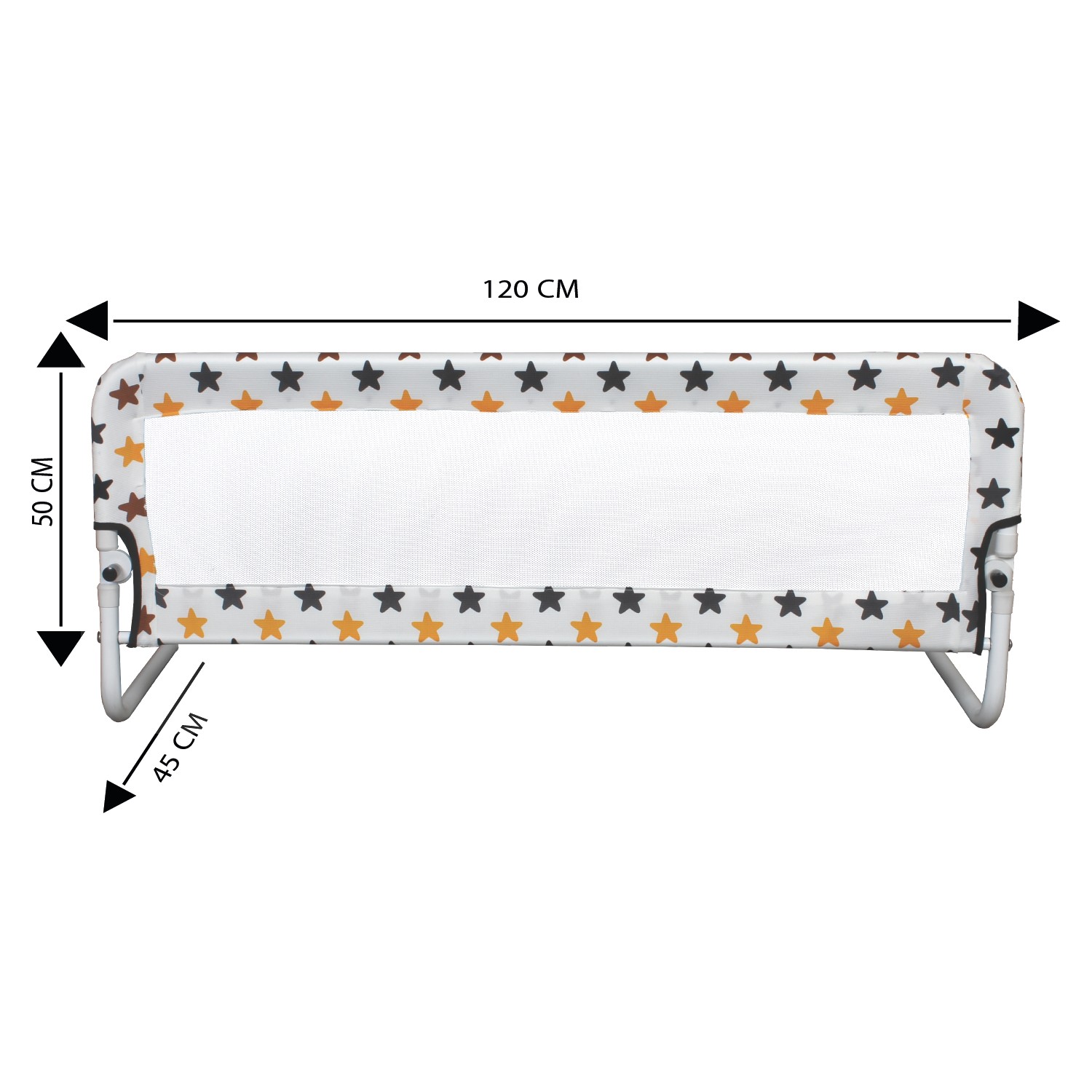 Babysafe Plus Katlanabilir Bebek Yatak Bariyeri 50 x 120 cm Fiyatı