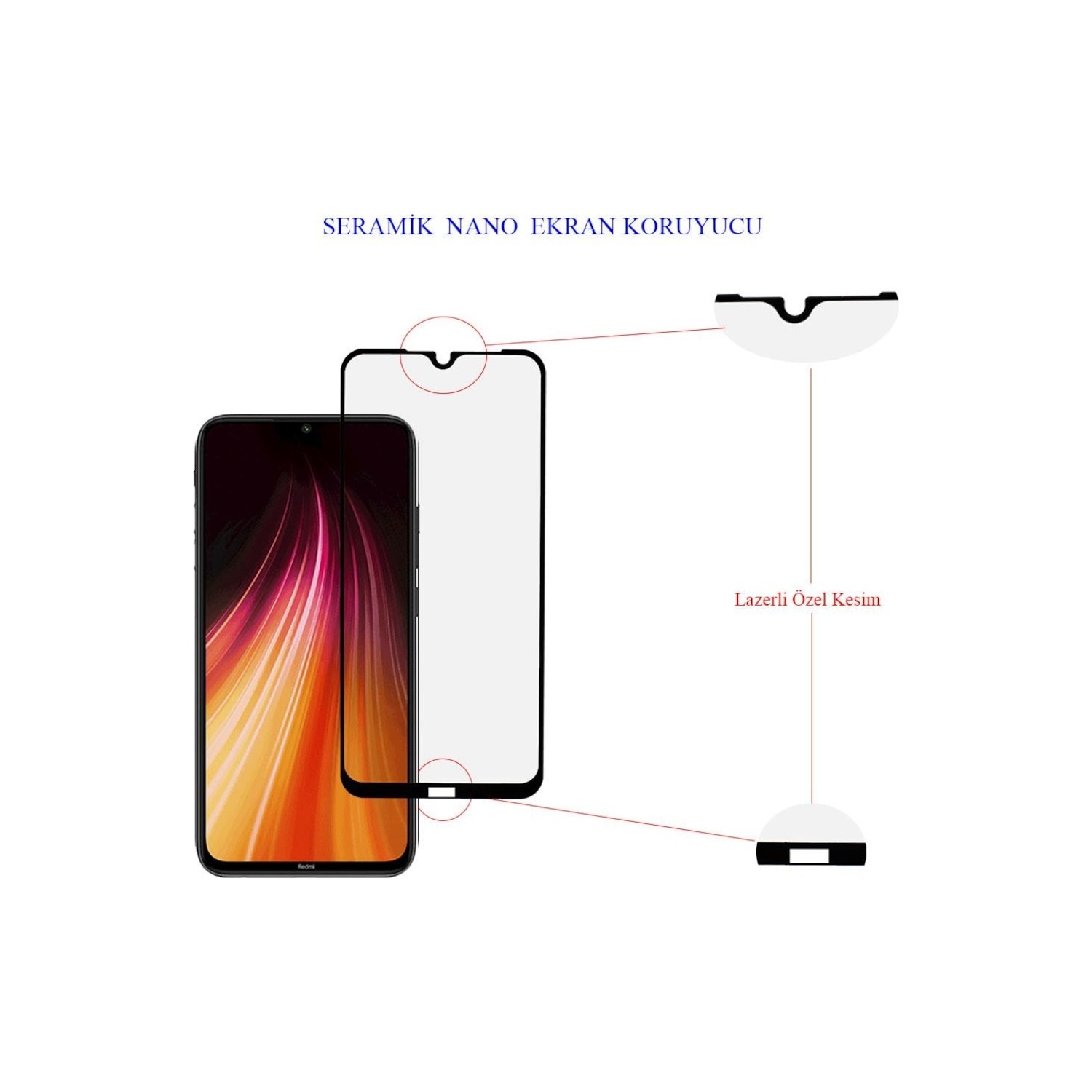 Sunix Xiaomi Redmi Note 8 Pro Ceramic Nano Ekran Koruyucu Fiyati