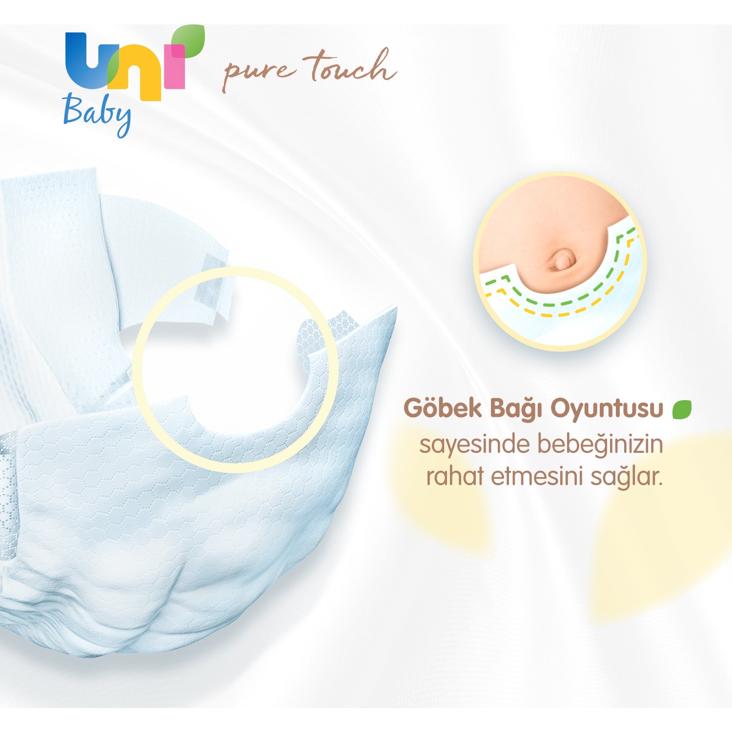 Uni Baby Bebek Bezi Pure Touch Yenidogan 1 Numara 60 Adet Fiyati