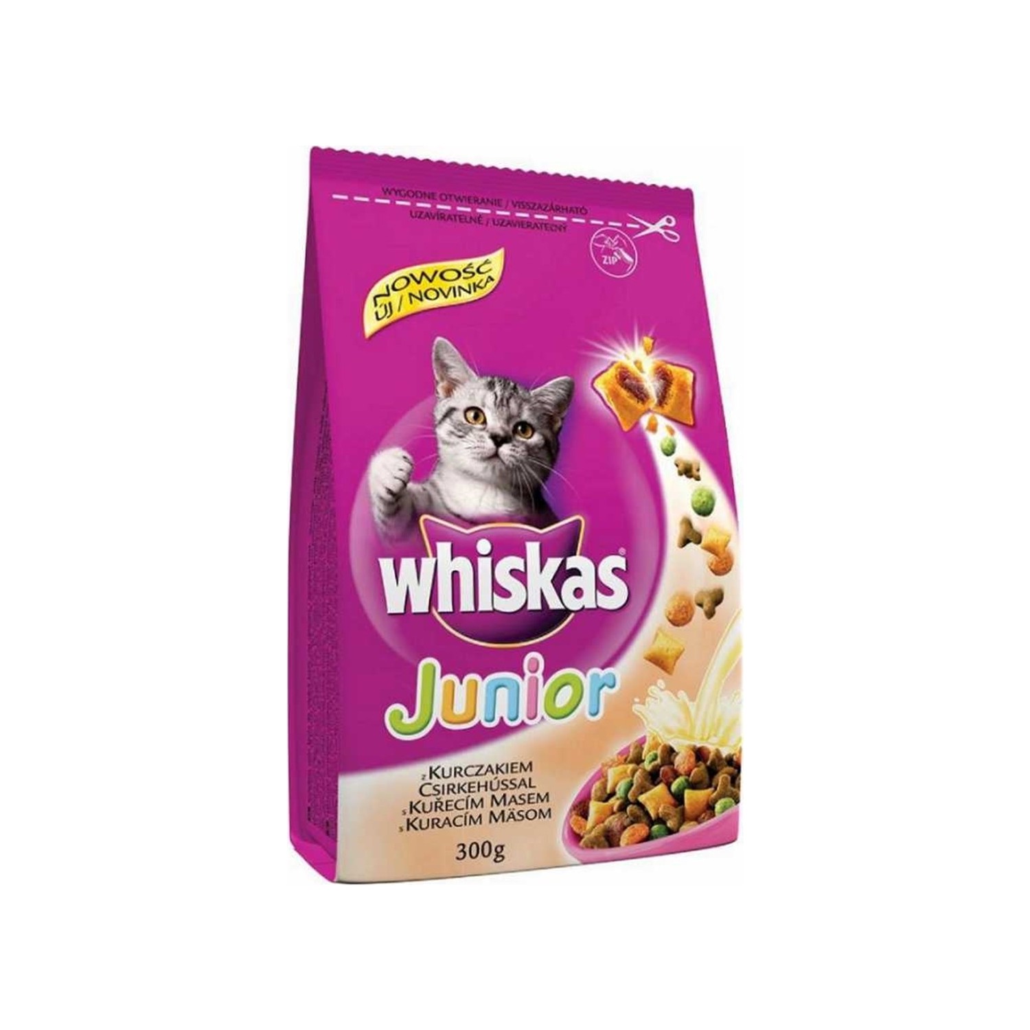 Whiskas Junior Kitten Yavru Tavuklu Kedi Maması 300 gr Fiyatı