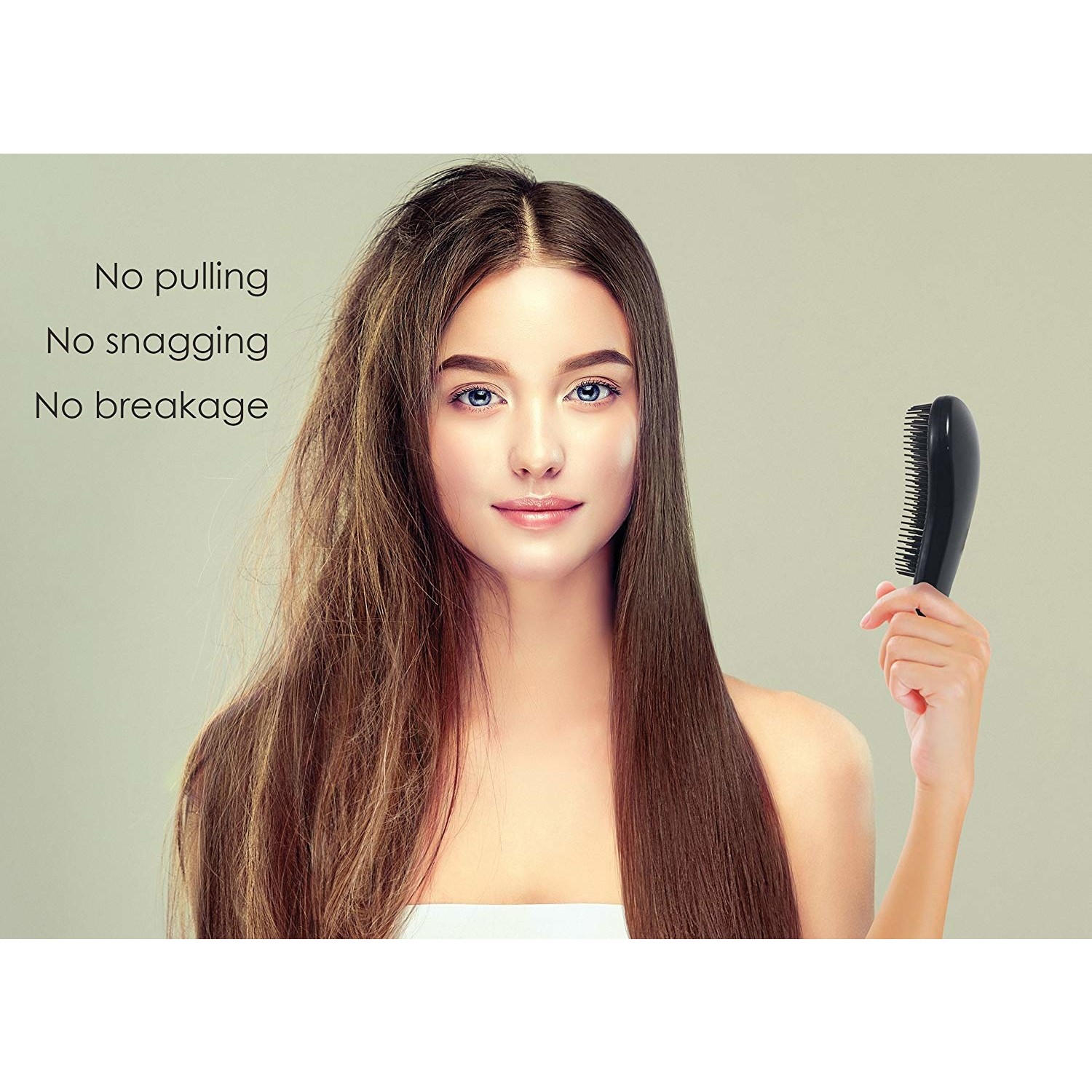 Land Of Myth LOM1010 Saç Açma Tarağı Kavisli Pembe Fırça