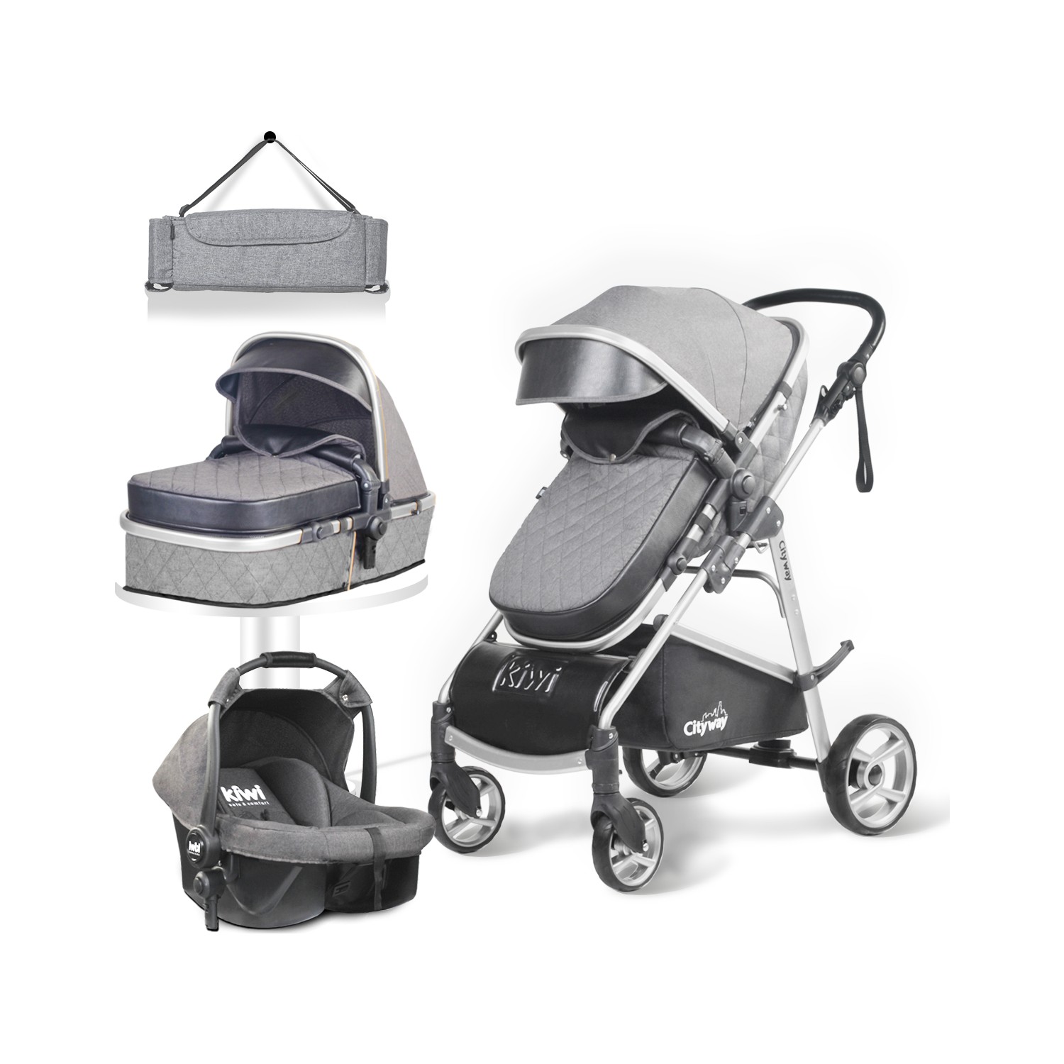 Kiwi City Way 5 In 1 Travel Sistem Bebek Arabası Fiyatı
