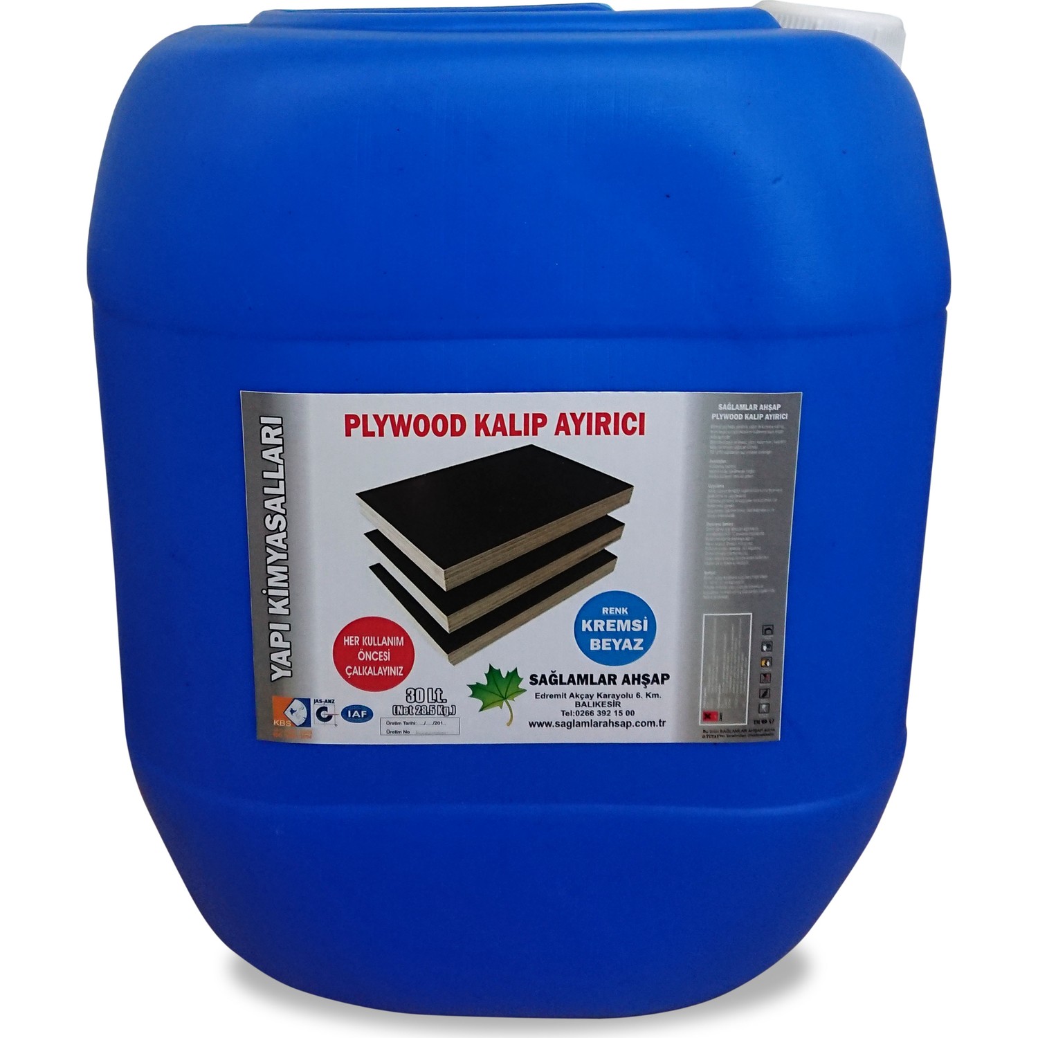 Sağlamlar Plywood Kalıp Yağı Fiyatı Taksit Seçenekleri