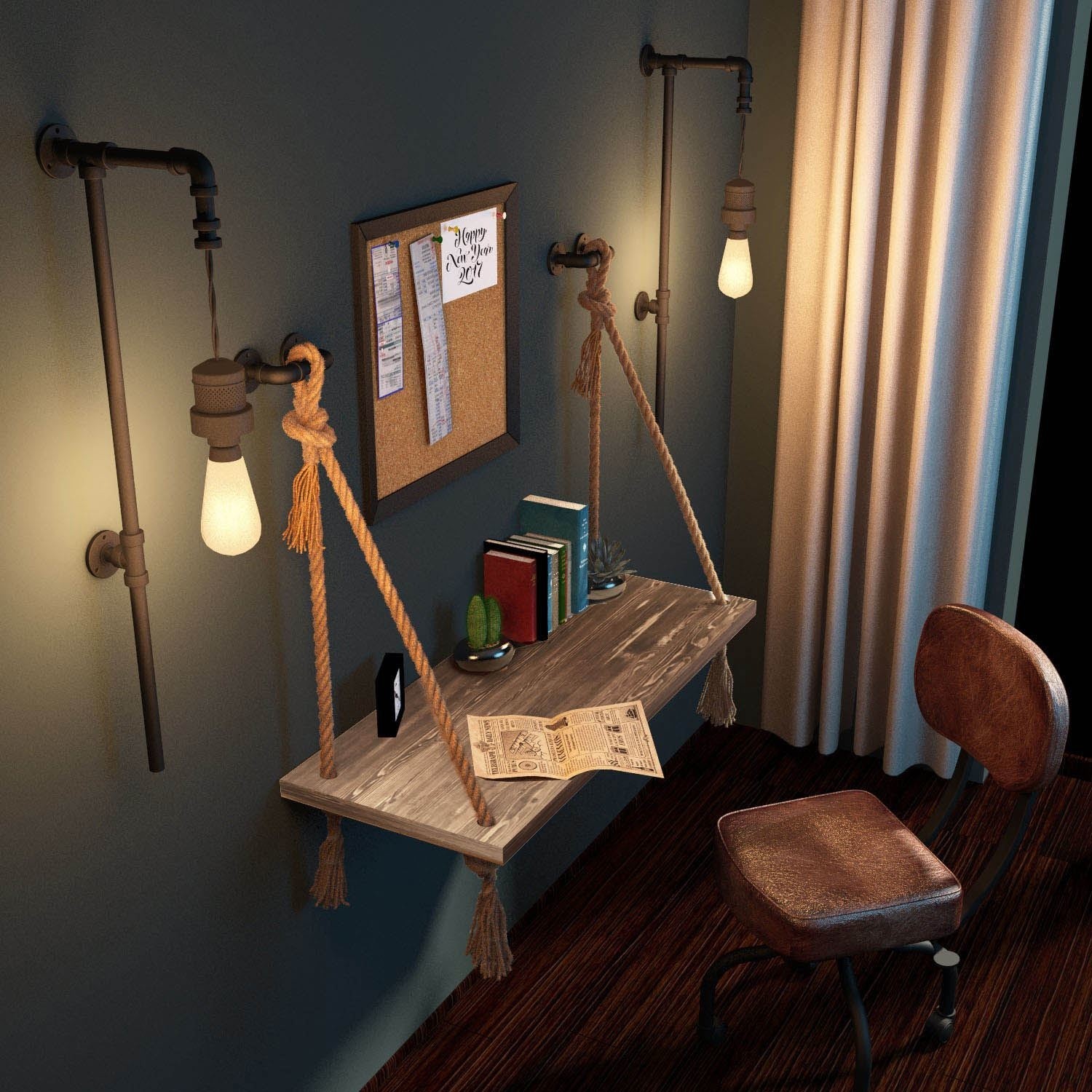 Woodesk Masif Agac Ceviz Renk Calisma Masasi 100 X 40 Cm Fiyati