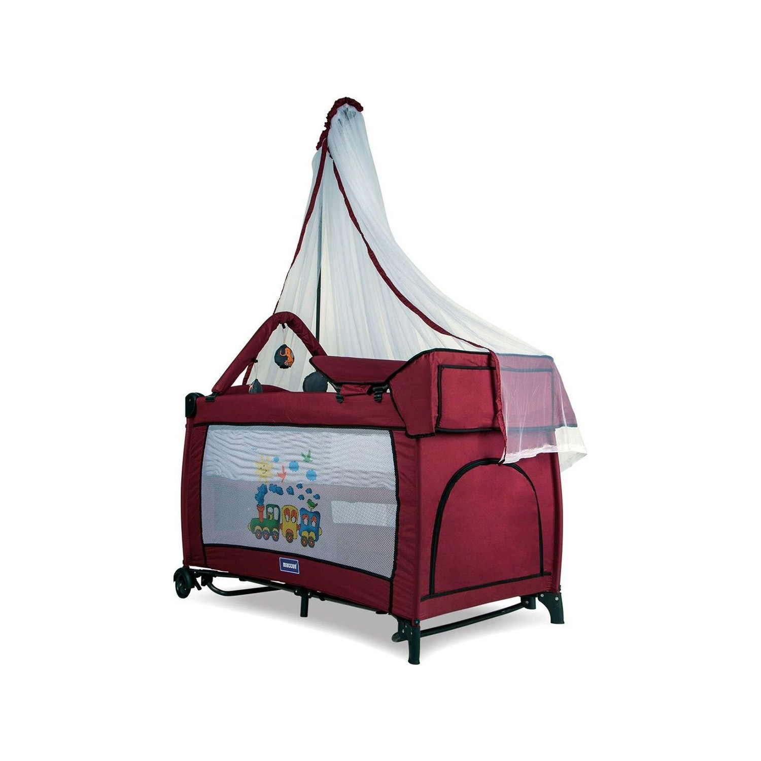 Maccon Baby Norwich 70 x 110 cm Park Beşik Bordo Fiyatı Maccon Baby Norwich 70 x 110 cm Park Beşik Bordo Fiyatı