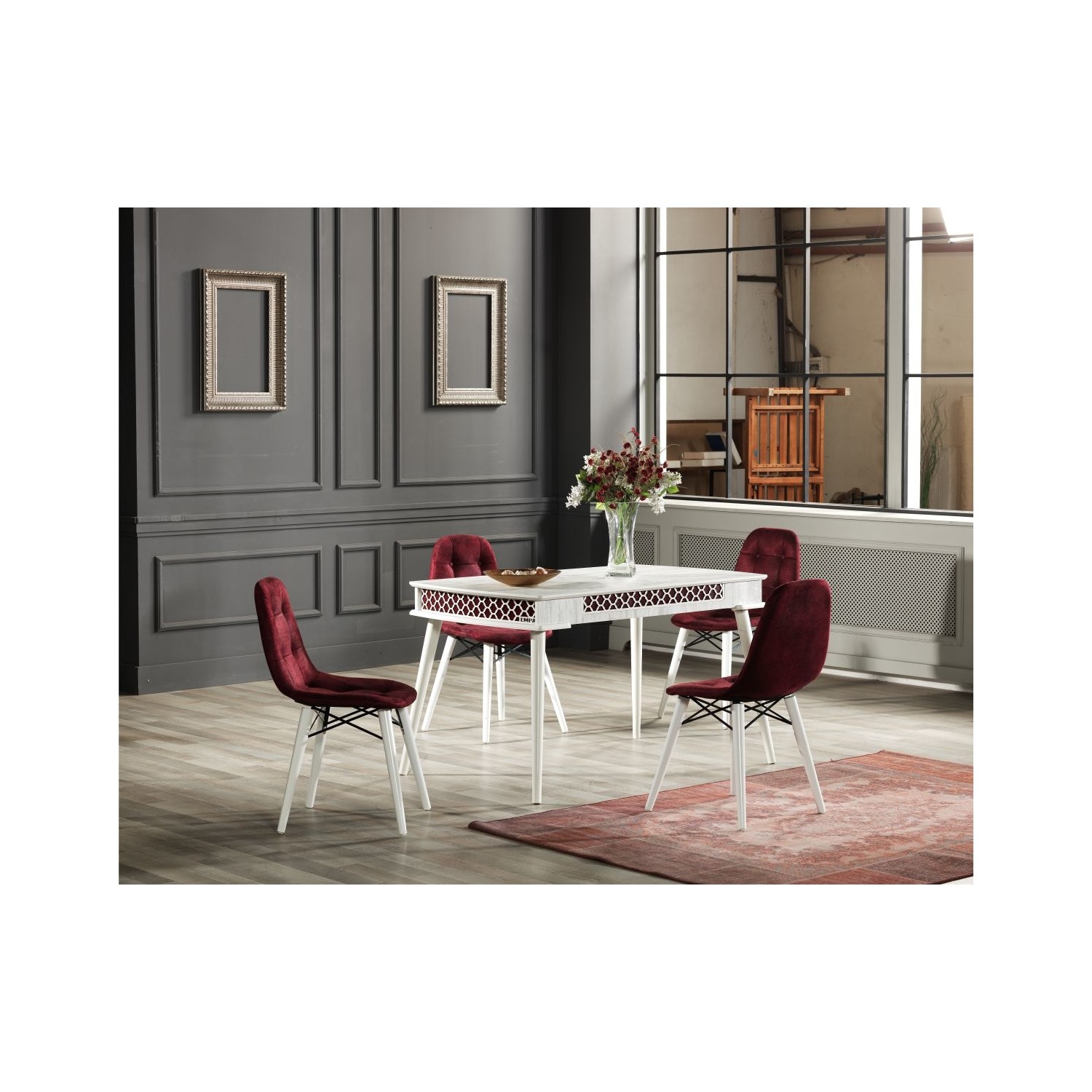 Kaykolsan Ahşap Masa Sandalye Takımı Masa Sandalye Fiyatı