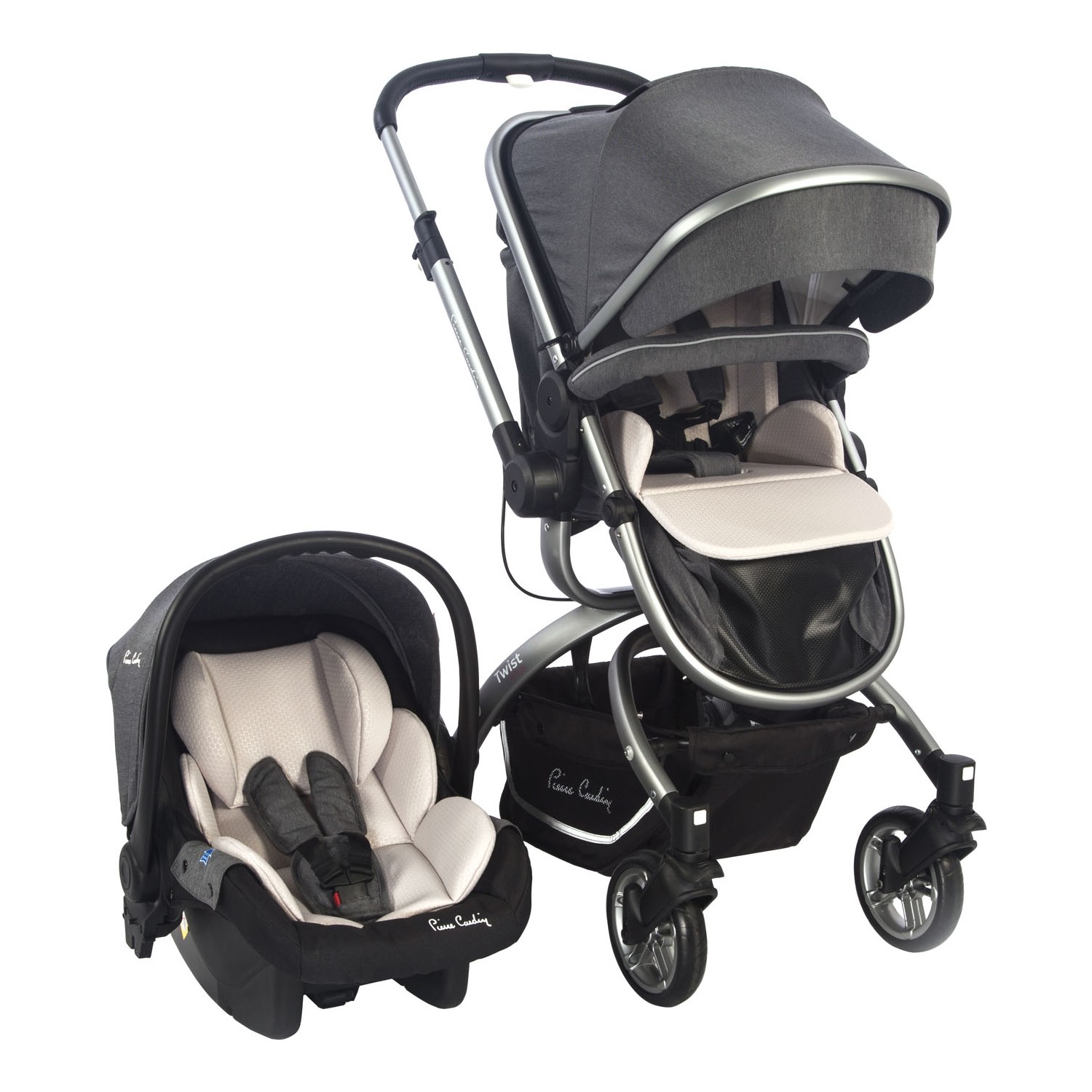 Pierre Cardin Twist +Plus Bebek Arabası Gri Fiyatı