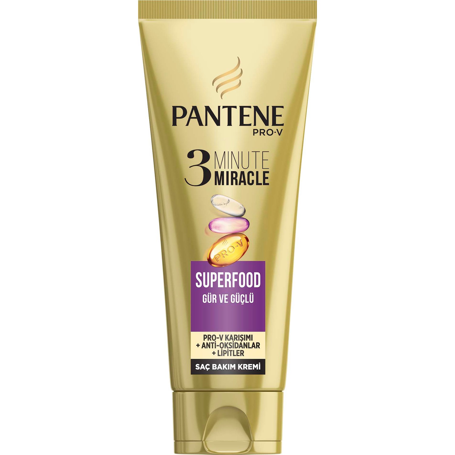 Pantene 3 Minute Miracle 200 ml Superfood Saç Bakım Kremi Fiyatı