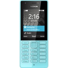 Nokia 216 Dual Sim (İthalatçı Garantili) Turkuaz