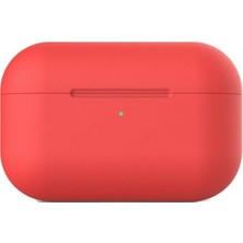 Coverzone Apple Airpods Pro Case Silikon Kılıf - Kırmızı