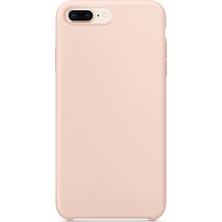 Logis Apple iPhone 7/8 Plus Tam Koruma Silikon Kılıf - Rose Gold