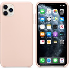 Logis Apple iPhone 11 Pro Silikon Kılıf - Rose Gold