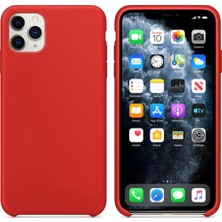 Logis Apple iPhone 11 Pro Silikon Kılıf - Kırmızı