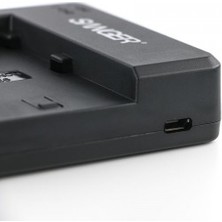 Sanger Canon Lp-E5 Batarya Uyumlu 2'li USB Şarj Cihazı