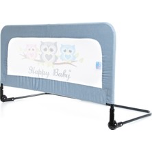Bebebebek Katlanabilir Yatak Bariyeri 100 x 45 cm - Mavi