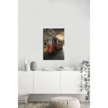 Tablosan Taksim Tünel Tramvay Fotoğraf Kanvas Tablo