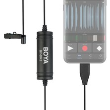 Boya By-Dm2 Type-C Girişli Telefon Yaka Mikrofonu
