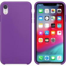 Logis Apple iPhone Xr Silikon Kılıf - Mor