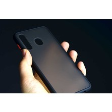 Case 4U Huawei P30 Lite Kılıf Mat Yüzey Defence Silikon Fri Arka Kapak Kırmızı