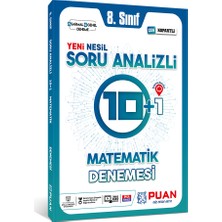 Puan Yayınları 8. Sınıf LGS Matematik Soru Analizli 10+1 Deneme