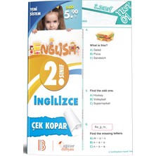 Eğitim Dünyası & Benim Hocam Yayınları - 2. Sınıf Ingilizce Çek Kopar Yaprak Test