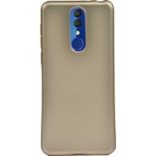 Case Street Alcatel 3 2019 Kılıf Premier Silikon Esnek Koruma Gold