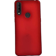 Case Street Alcatel 3x 2019 Kılıf Premier Silikon Esnek Koruma Kırmızı