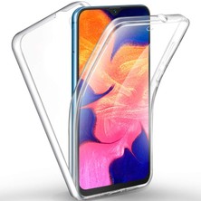 Case Street Xiaomi Redmi Note 8 Kılıf Ön Arka Silikon Koruma Şeffaf