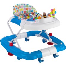 Babyhope 212 Royal Sallanır Yürüteç (MAVİ-BEYAZ)