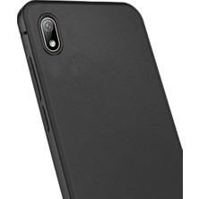 Microcase Huawei Honor 8S Elektrocase Serisi Kamera Korumalı Silikon Kılıf - Siyah