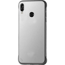 Microcase Huawei Honor 8X MAX Frameless Serisi Sert Rubber Kılıf - Siyah